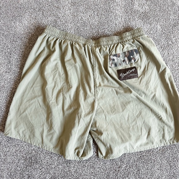 Duck Camp Premium Outdoor Goods Scout Shorts Drawstring Elastic Waist Green XL - Picture 4 of 10